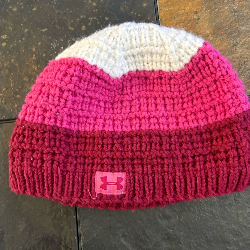 Under Armour Kids' Pink Gradient Beanie